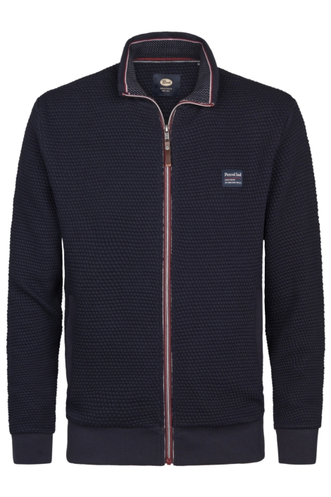 Petrol Industries men sweater collar zip